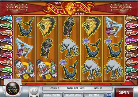 Игровой автомат онлайн 5 Reel Circus
