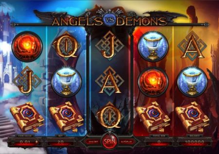 Игровой автомат онлайн Angels vs Demons