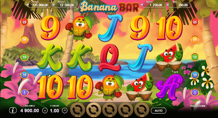 Игровой автомат онлайн Banana Bar