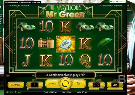 Игровой автомат онлайн Finding Mr Green