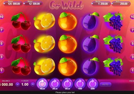 Игровой автомат онлайн Go Wild