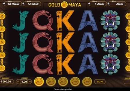 Игровой автомат онлайн The Gold of Maya