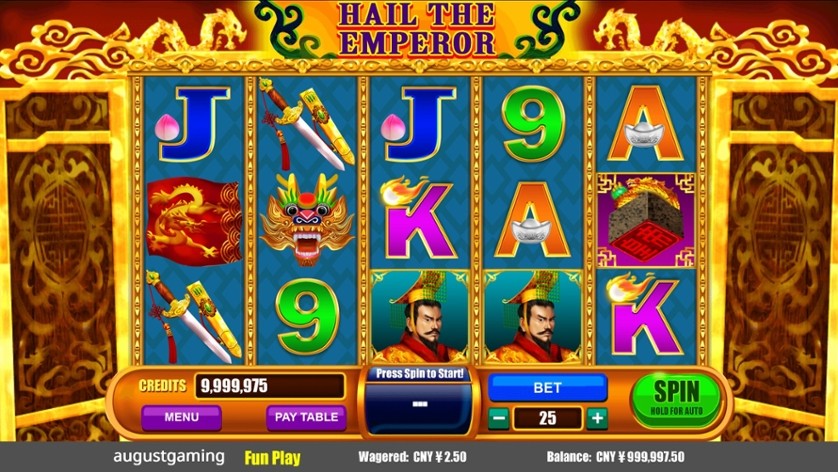 Игровой автомат онлайн Hail the Emperor