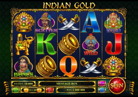 Игровой автомат онлайн Indian Gold