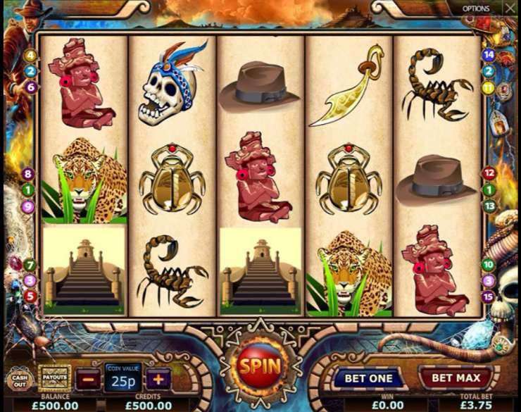 Игровой автомат онлайн Lost Ruins Treasure