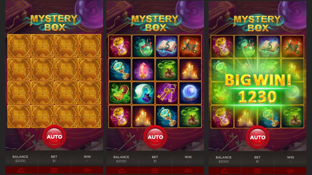 Игровой автомат онлайн Mystery Box