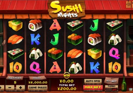 Игровой автомат онлайн Sushi Nights