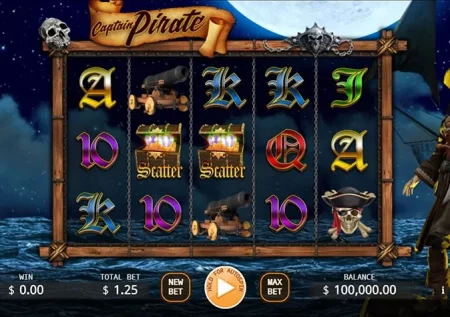 Игровой автомат онлайн Captain of Pirates