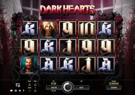 Игровой автомат онлайн Dark Hearts