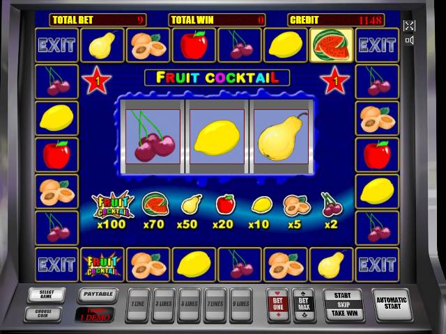 Игровой автомат онлайн Fruit Blast