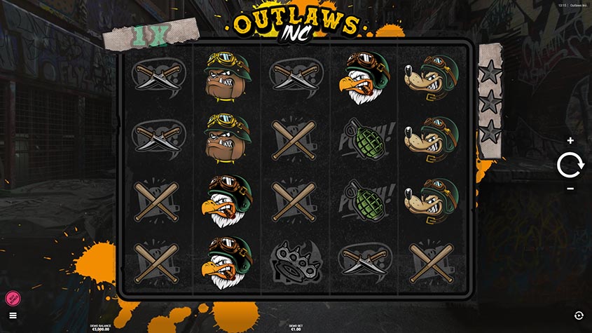 Игровой автомат онлайн Outlaws